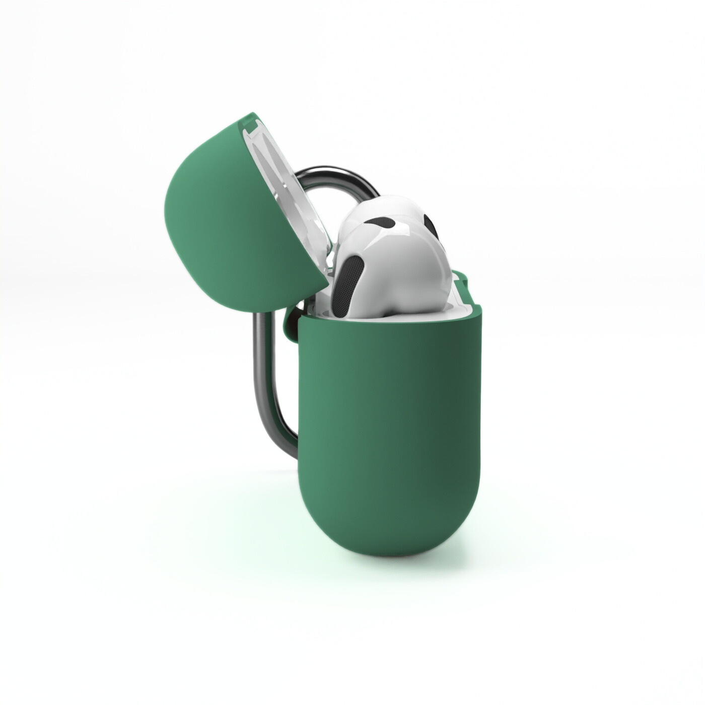 Etui na słuchawki silikonowe do Apple AirPods Zielone