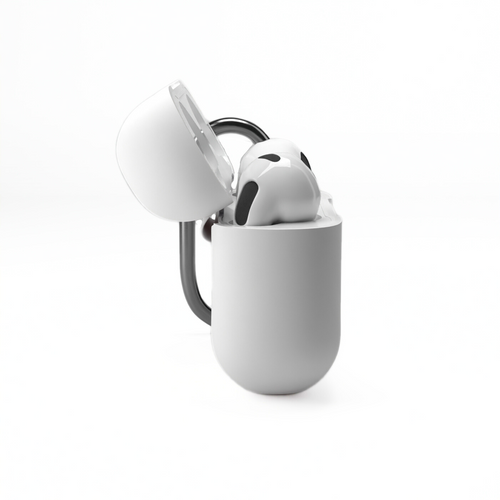 Etui na słuchawki silikonowe do Apple AirPods Białe