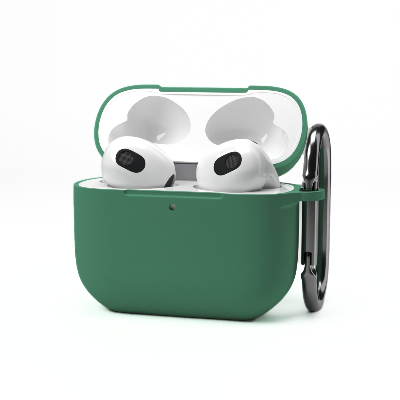 Etui na słuchawki silikonowe do Apple AirPods Zielone