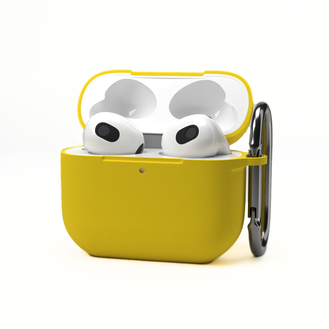 Etui na słuchawki silikonowe do Apple AirPods Żółte