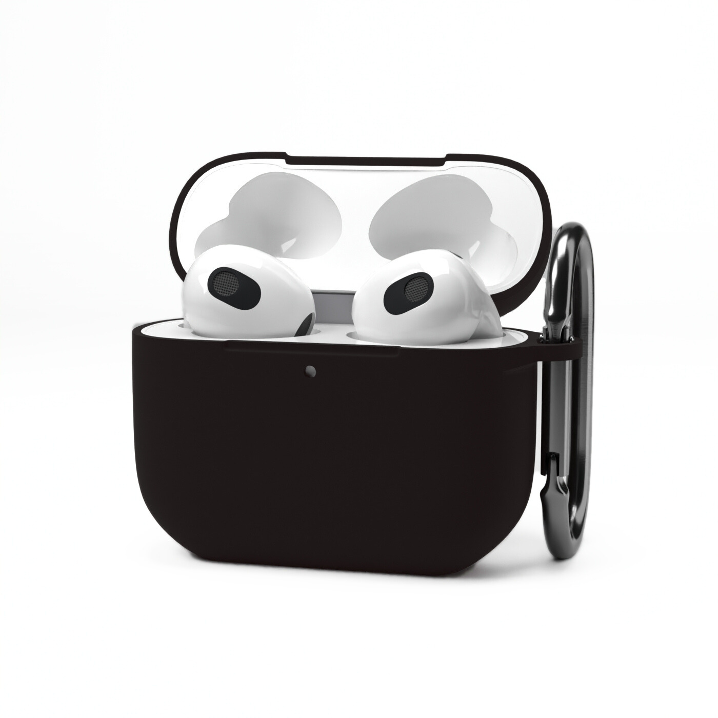 Etui na słuchawki silikonowe do Apple AirPods Czarne