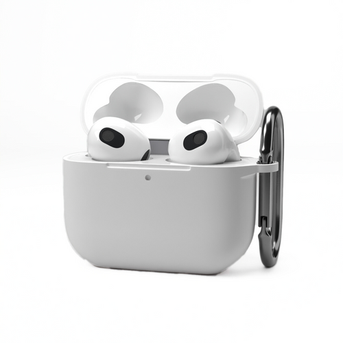 Etui na słuchawki silikonowe do Apple AirPods Białe