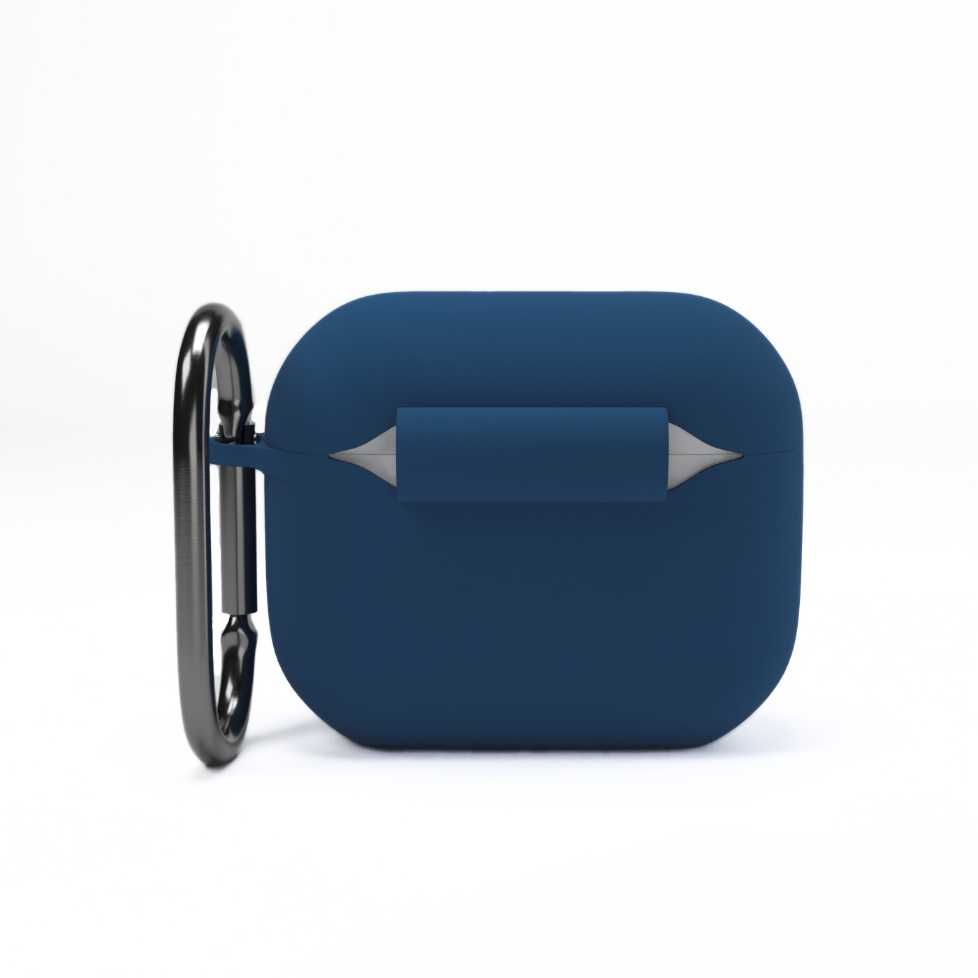 Etui na słuchawki silikonowe do Apple AirPods Granatowe