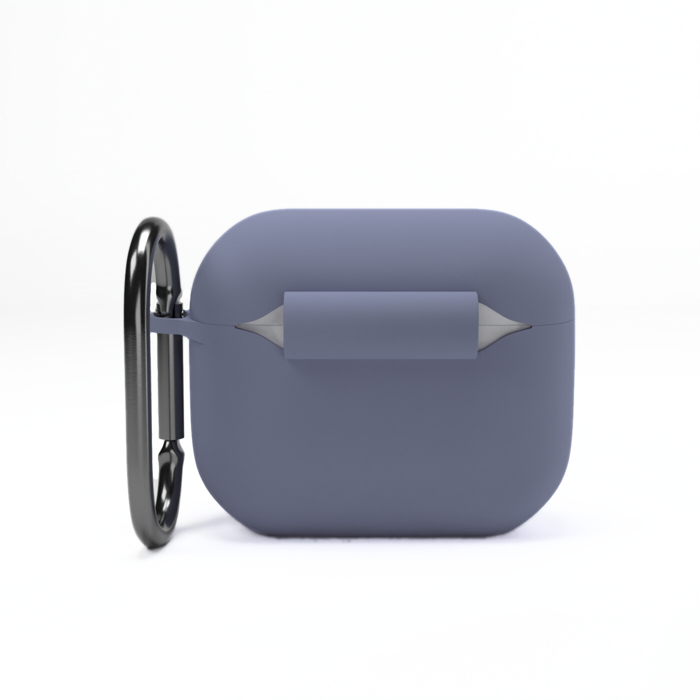 Etui na słuchawki silikonowe do Apple AirPods Szaroniebieskie
