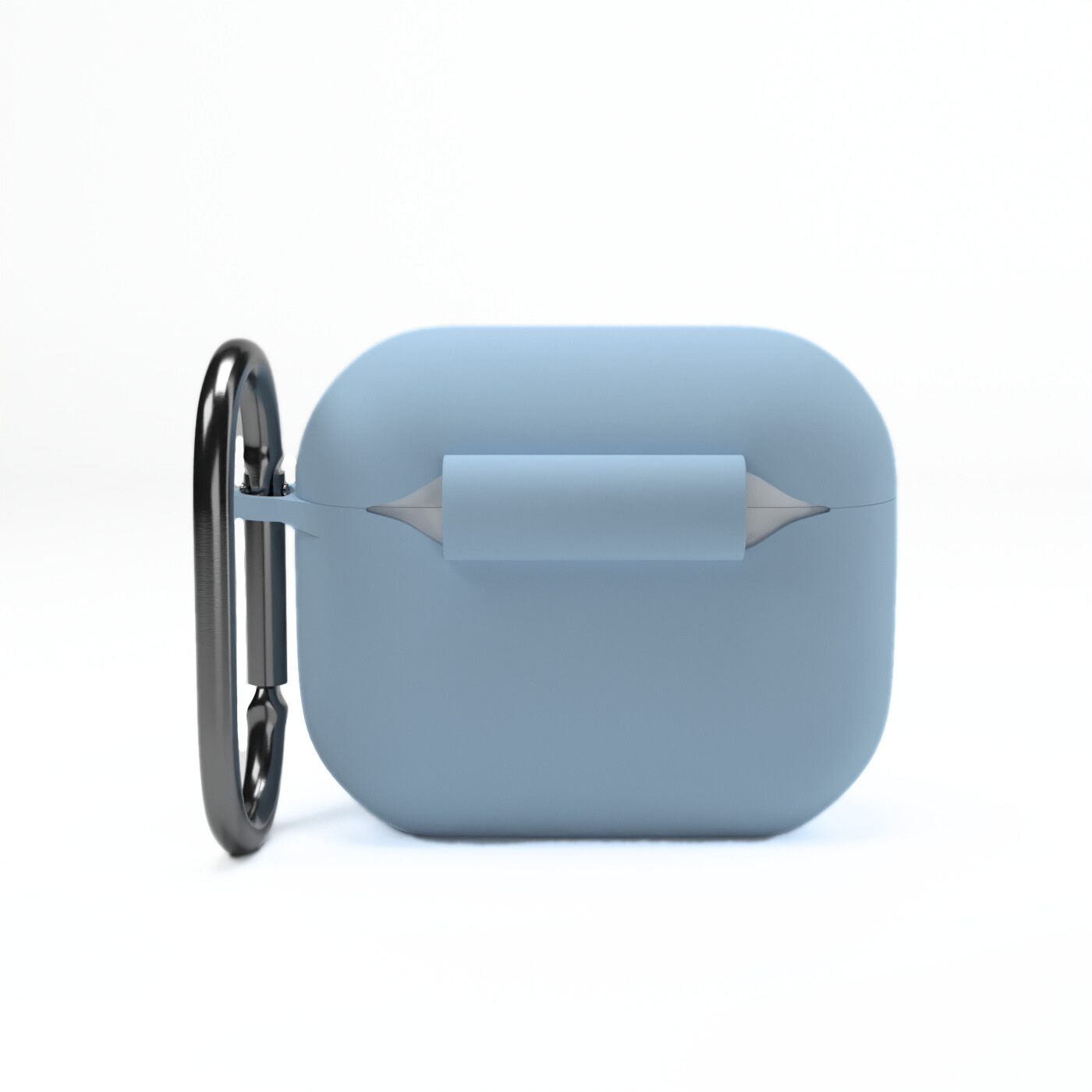 Etui na słuchawki silikonowe do Apple AirPods Błękitno-niebieskie