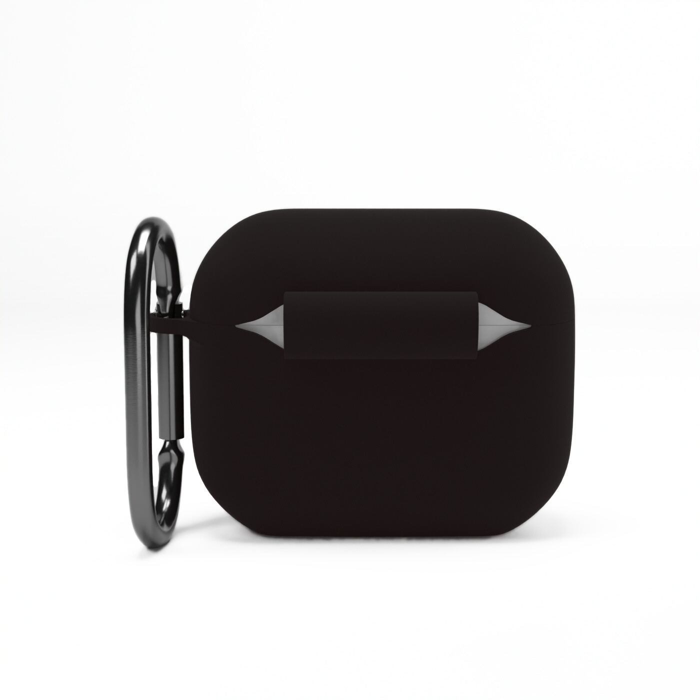 Etui na słuchawki silikonowe do Apple AirPods Czarne