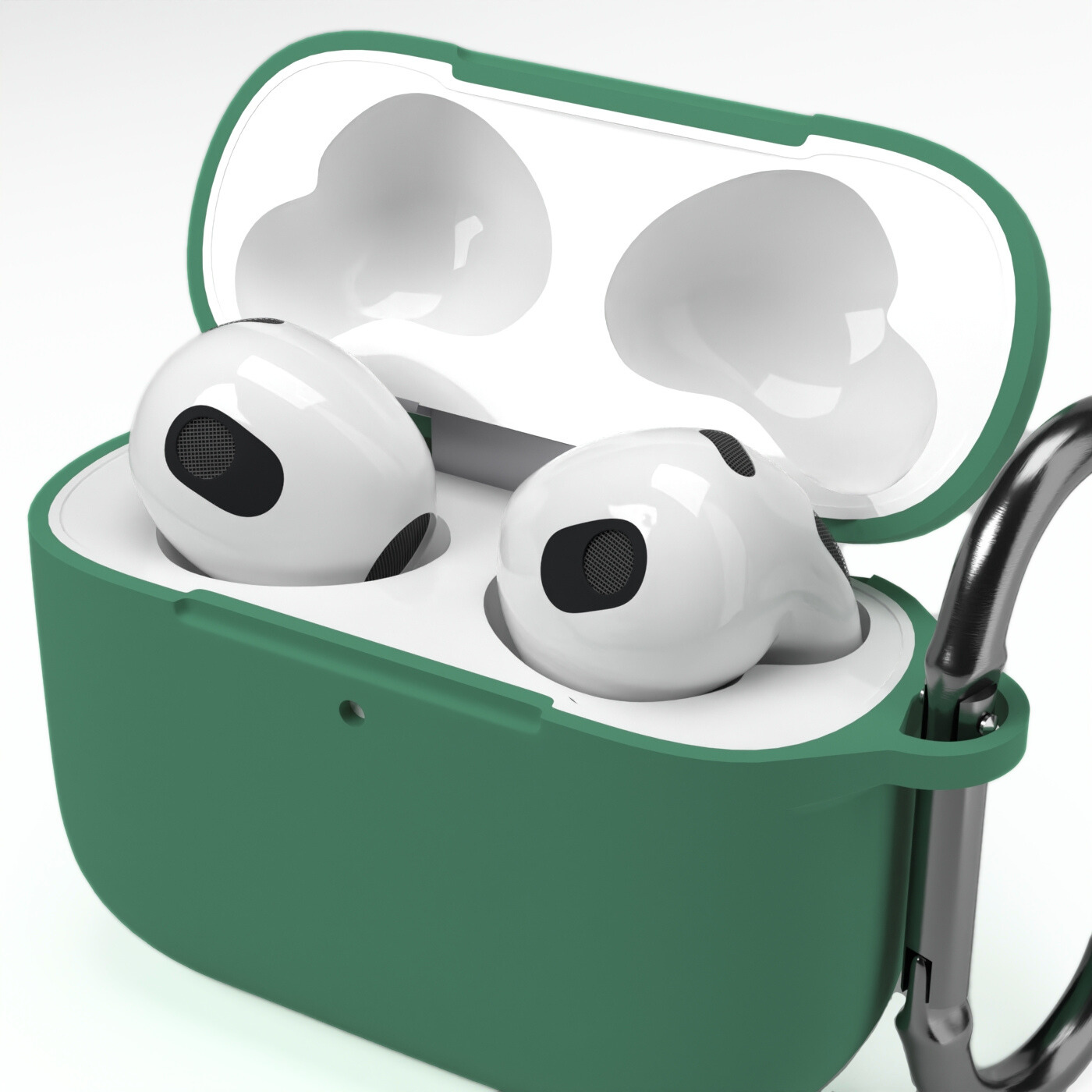 Etui na słuchawki silikonowe do Apple AirPods Zielone