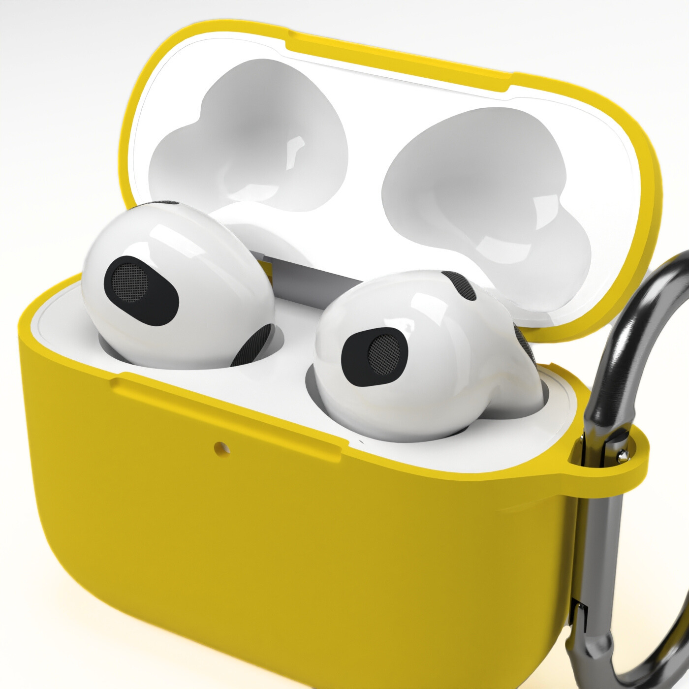 Etui na słuchawki silikonowe do Apple AirPods Żółte